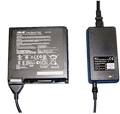 FactoryDepot External Laptop Battery Charger for Asus G55 G55V G55VM G55VW A42-G55 sery rating 14...