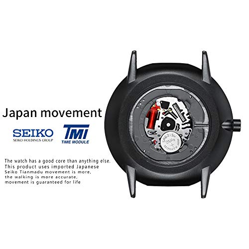 CRRJU Men\'s Luxury Watches Slim Fashion Casual Waterproof Date Quartz Watch for Men,7MM Black/Grey