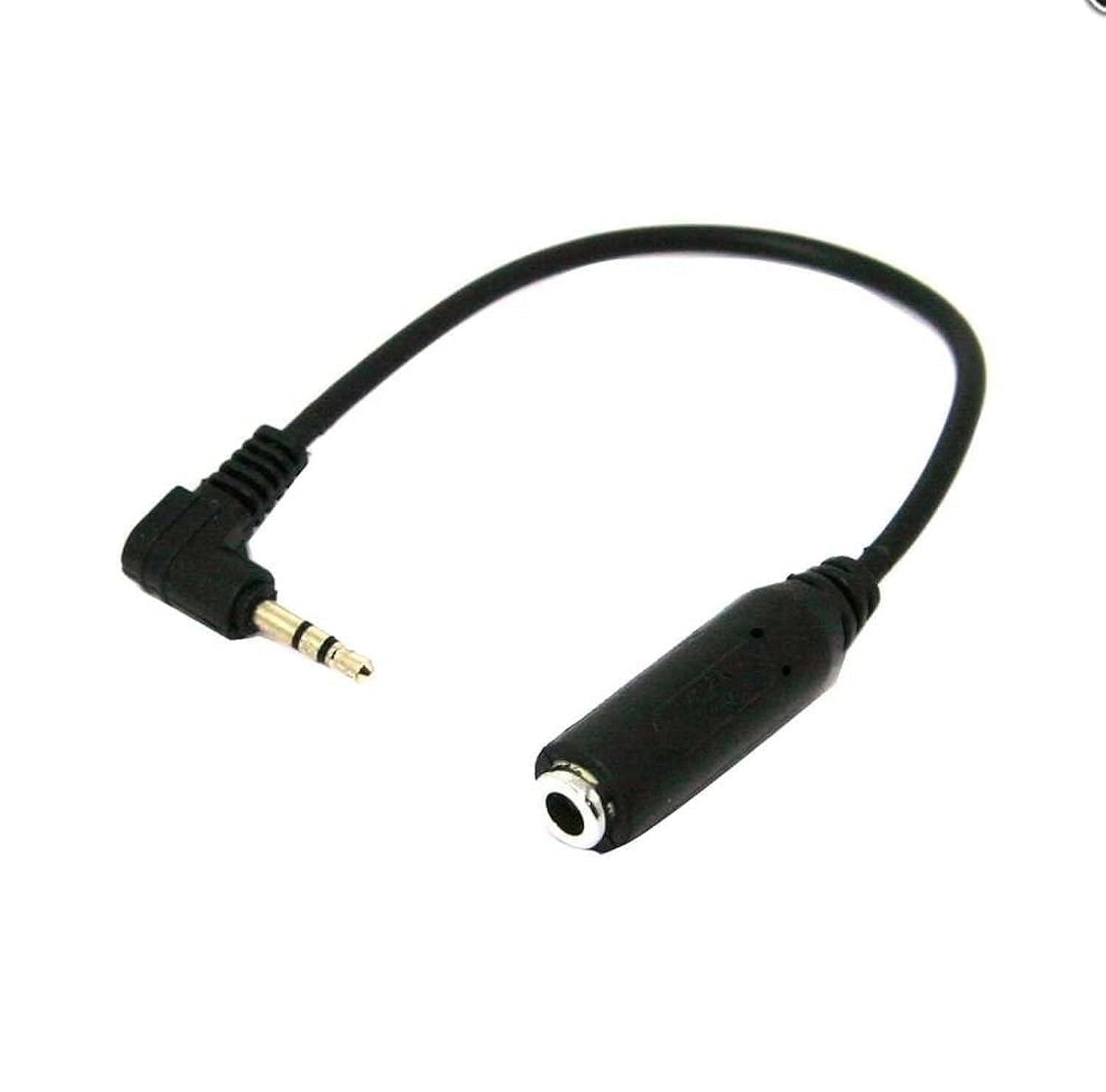 System-S Audio cable 2.5 inch jack to 3.5 inch socket