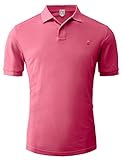 REGNA X ADOONGA Men's Short Sleeve Gorilla Character Embroidery Pique Polo Shirt