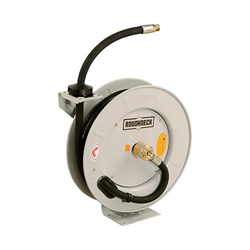 Roughneck-Spring-Rewind-Fuel-and-Oil-Hose-Reel-with-Hose-1250-PSI