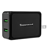 Tronsmart Dual USB Wall Charger with Quick Charge 3.0 Technology for Galaxy S7 / S6 / Edge / Plus, iPhone 7 / 6s / Plus, iPad Pro / Air 2, LG, Nexus, HTC and More