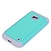 Lumia 640 Case, LK Lumia 640 Case [Drop Protection] Hybrid Dual Layer Armor Defender Protective Case Cover for Microsoft Lumia 640 (Teal)
