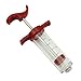 TOOGOO(R) Marinade Red Injector Flavor Syringe Cooking Meat Poultry Turkey Chicken BBQ Tool 227CM