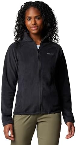 Columbia 6439 Benton Springs Full-Zip Jacket MED Black at Amazon