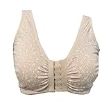 BIMEI Front-Closure Bra Mastectomy Bra Pocket Bra for Silicone Breastforms8915