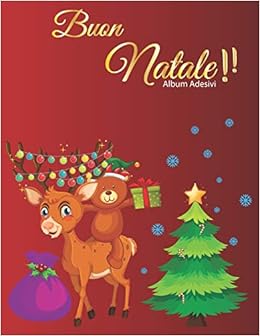 Immagini Natale Free.Buy Buon Natale Album Adesivi Album Adesivi A4 Bianco 35 Pagine Senza Silicone Silicone Free Paper Idea Regalo Natale Book Online At Low Prices In India Buon Natale