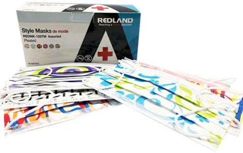 960 Pcs Premium (3-ply) Disposable Fancy Earloop Face Masks - Medical Grade- Surgical, Dental, Allergy, Cold, Flu Germ, Andeti- Dust, Airplane Travel - Style Assorted - (FDA) ASTM Level-2