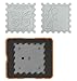 Fiskars 101920-1001 Stamp Design Set, Complex Pattern, Medium