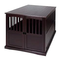 Casual Home Wooden Extra Large Pet Crate, End