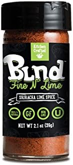 Kitchen Crafted Blnd 100% Natural Non-GMO "Fire N' Lime" Sriracha Lime Spice 2.1 oz, Gluten Free, Pack of 1
