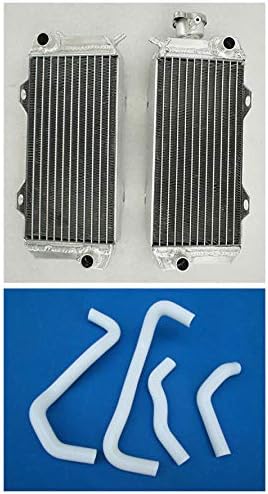L&R Aluminum Radiator + Hose for Honda ATC250R ATC 250R 85 86 1985-1986 (white)