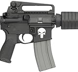 AR15 Lower Decals - Punisher (Ghost White)