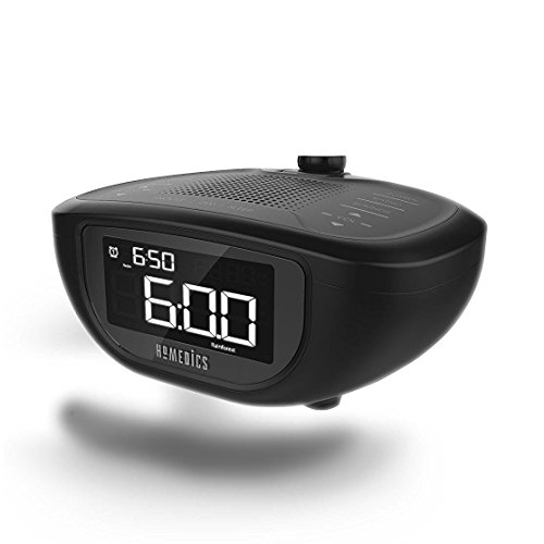 HoMedics SS-5075 Projection Clock Radio with SoundSpa