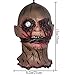 MONEIL Halloween Props Scary Hanging Severed Head Decorations,Life-Size Bloody Cut Off Corpse Head Ghost Animated Zombie Head for Haunted Houses Party Decor Funny Festive Supplies (Horror Head SF)