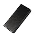 iCoverCase Xiaomi Mi Max Case, Crazy Horse Pattern Genuine Leather Case [Wallet Function] Flip Stand Cover with Card Slot for Xiaomi Mi Max(6.44inch)(Black)
