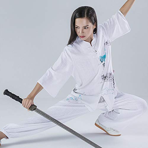 image for KSUA Womens Tai Chi Suit Martial Arts Uniform Chinese Kung Fu Clothing