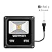 Warmoon LED Flood Lights Outdoor Waterproof IP66 10W LED Security Wall Washer Light Warm White for Patios Decks Pathways Stairways Driveways Garden
