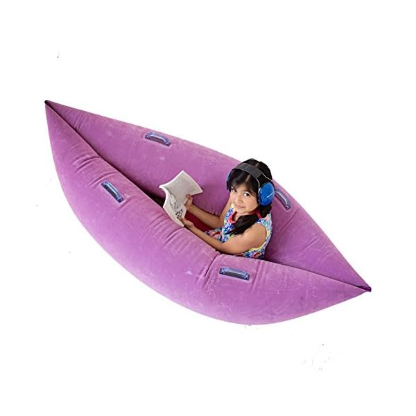 Cozy-Canoe-for-Sensory-Diet–Vinyl-Inflatable-Max-Height-5Ft-3In–70-Inches-by-315-Inches-by-19-Inches-Purple