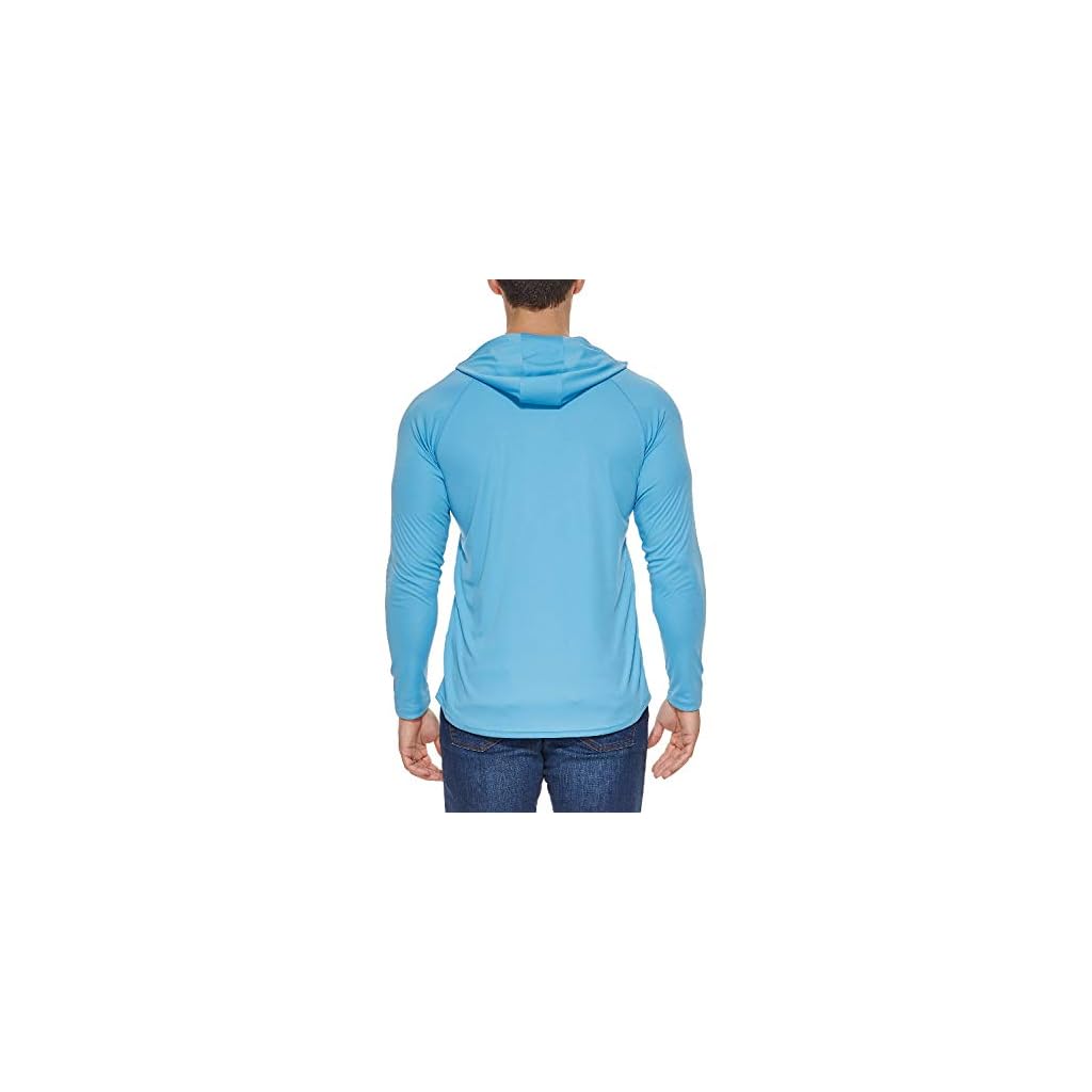 BALEAF Men's UPF 50+ Sun Protection Hoodie Long Sleeve SPF/UV Quick Dry