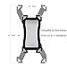 Wsky Bike Mount - Universal Bicycle & Motorcycle Handlebar for IPhone Android Smartphones, GPS,Anti-Slip Silicone Pad,Anti-Shake Four Corner Buckle,Thickened Rubber,360 Degrees Rotatable