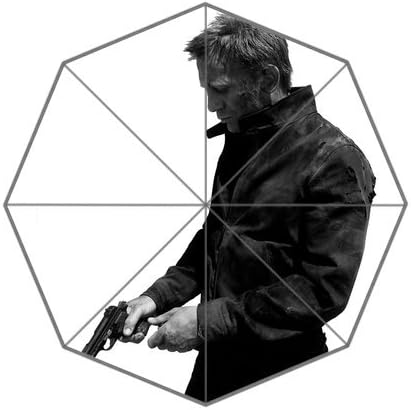 James Bond 007 Custom Faltbar Regenschirm Regen Regenschirm Wind Best Ndig Winddicht Floding Reise Regenschirm Amazon De Sport Freizeit