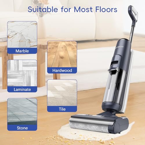 ELEPRUC Accessory Kit for Tineco Floor One S5 / S5 Pro / S5 Pro 2 / Tineco S5 Extreme - Spare Parts for Water and Dust Vacuum Cleaner - 2 x Brush Rollers, 2 x Filters, 1 x Brush