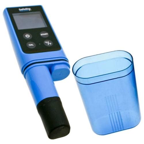 Solaxx MET01A SafeDip Digital Test Meter for pH, Chlorine, Salt and
