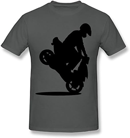 Asphalt Refferto Scooter Stunt Simple Men O-Neck T Shirts