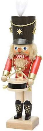 Ulbricht German Christmas Nutcracker Drummer Red - 28,5cm / 11 inch - Christian