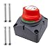 Ampper Battery Switch, 12-48 V Battery Power Cut Master Switch Disconnect Isolator for Car, Vehicle, RV and Boat (On/Off) primary