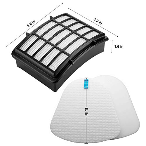 Vacuum Filters Replacement Set for Shark Navigator Liftaway NV350