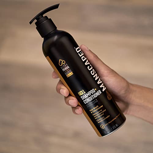 MANSCAPED™ 2 In 1 Shampoo & Conditioner, UltraPremium Formula Infused
