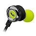 Monster Clarity HD in-Ear Earbud Headphones Mic, in-Line Controls Noise Isolation, High Performance Earbuds, Neon Green (Non-Retail Packaging)