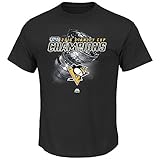 NHL Pittsburgh Penguins Men's Penalty Shot Shirt, XX-Large, Black
