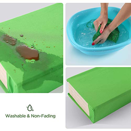 ORASANT 7Pack Book Covers for Hardcover Textbooks,Stretchable up to 9