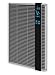 Fahrenheat FSSWH1502 Digital Programmable LED Touchscreen Wall Heater for Home or Commercial Use, 1500 Watt, 120 Volt, Medium, Gray