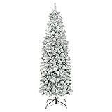 Best Choice Products 6ft Snow Flocked Artificial