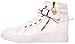 Serene High Top Sneakers for Women and Girls with Lace-up in Canvas and Leather(5.5 B(M) US,White) (5.5 B(M) US, White)