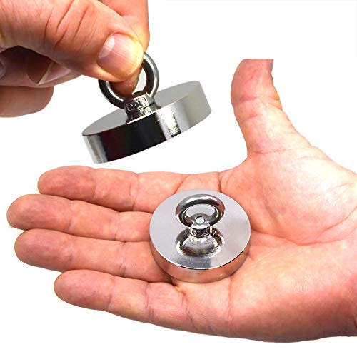 4 Fishing+Magnets+Powerful+Neodymium+Eyebolts