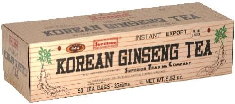 Korean Ginseng Tea (3 Grams) 50 Bags