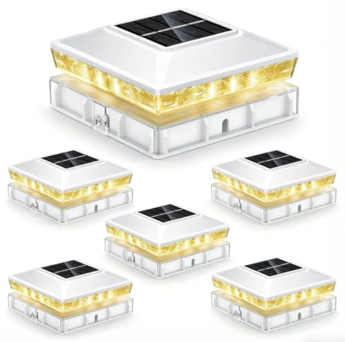 Toeuie Solar Post Cap Lights