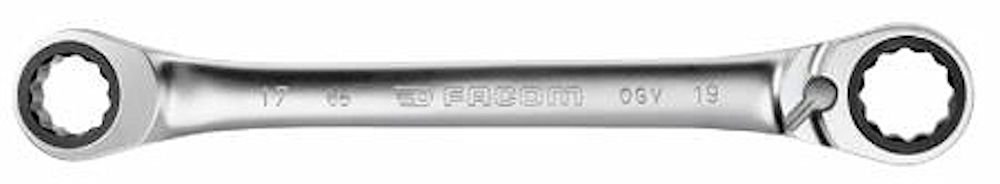 Ratchet Ring Spanner Cropped 22 x 24 mm