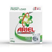 Ariel Matic Front Load Detergent Washing Powder - 2 kg