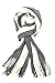 Sakkas Rhyland Striped Color Block Knitted Winter Scarf With Fringe