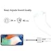 YWHYMA Adapter Compatible Phone X/XS/XS max/XR/8/8Plus Dual Adapter 3.5mm Headphone Adaptor Audio & Charge & Wire Control Function Headset Cable Splitter Converctor Compatible iOS12 Laterthumb 3