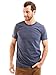 Bolter 4 Pack Men's Everyday Cotton Blend Short Sleeve T-Shirt (Large, H.Car/H.Roy/H.NVY/H.Slt)