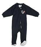 Houston Texans NFL Baby Boys Fleece Sleeper, Deep Blue