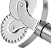 X-Chef Pastry and Ravioli Wheel Dual Headed Pasta Slicer Crimper for Kitchen Restaurant