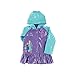 Frozen Little Girls' Anna & Elsa Raincoat - Purple (2T)